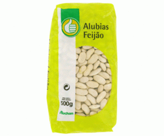 Alubias blanca paquete de 500 gramos Alubias blanca paquete de 500 gramos