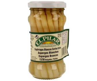 Espárragos blancos frasco de 110 g. Espárragos blancos frasco de 110 g.