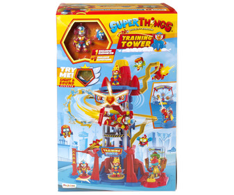 Playset torre de entrenamiento con figura exclusiva SUPERTHINGS. Playset torre de entrenamiento con figura exclusiva SUPERTHINGS.