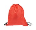 Mochila de cuerdas color rojo, 35x41x0,2cm, PRODUCTO ECONÓMICO ALCAMPO.