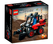 Juego de construcción Minicargadora con 140 piezas, LEGO Technic 42116.