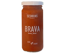 Salsa brava bio ecológica SESMANS ORGANIC 240 ml.