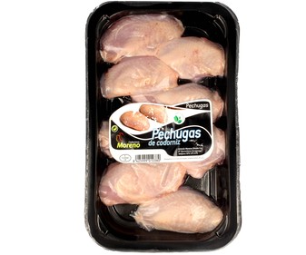 Pechugas de codorniz 200 gramos pack de 8 unidades Pechugas de codorniz 200 gramos pack de 8 unidades