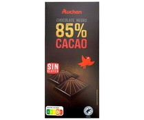 Chocolate negro 85 % cacao PRODUCTO ALCAMPO tableta 100 g.