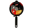 Sartén para mini para tortillas con doble capa interior antiadherente, apta para inducción IBILI.