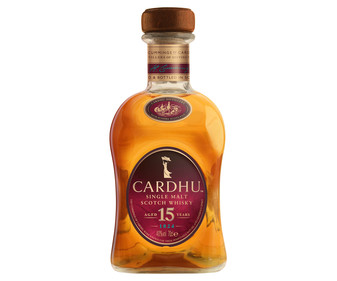 Whisky single malt de 15 años, destilado y embotellado en Escocia CARDHU botella de 70 cl. Whisky single malt de 15 años, destilado y embotellado en Escocia CARDHU botella de 70 cl.