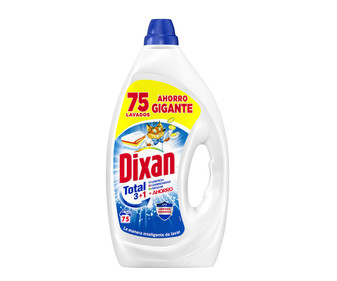 Detergente en gel para lavadora DIXAN 75 ds 3,75 l. Detergente en gel para lavadora DIXAN 75 ds 3,75 l.