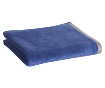 Toalla de playa velour 90x160cm, 100% algodón, 360g/m², ACTUEL. 1 unidad.