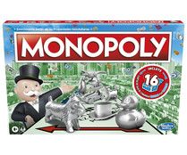 Juego de mesa de azar, estrategia y gestión Monopoly clásico, de 2 a 6 jugadores, HASBRO GAMING.