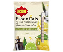 Pinzas antipolillas Essentials Citricos ORION 2 uds.