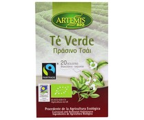 Te verde ecológico comercio justo ARTEMIS 28 g.
