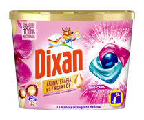 Detergente para ropa en cápsulas, Aromaterapia DIXAN TRIIO CAPS 23 uds.