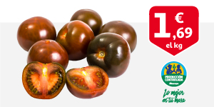 Tomates Kumato ALCAMPO PRODUCCIÓN CONTROLADA 500 g.