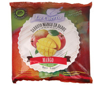 Mango cortado en dados, 100% natural y sin conservantes ni colorantes LA CUERVA 300 g.