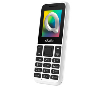 Teléfono móvil libre ALCATEL 1068D White, pantalla 4,57cm (1,8"), Dual Sim, Bluetooth. Teléfono móvil libre ALCATEL 1068D White, pantalla 4,57cm (1,8"), Dual Sim, Bluetooth.