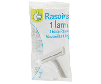 Maquinilla de afeitar desechable con hoja de acero inoxidable, para pieles normales PRODUCTO ECONÓMICO ALCAMPO 5 uds.