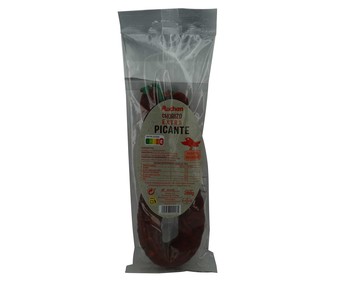 Sarta de chorizo picante de categoria extra PRODUCTO ALCAMPO 280 g. Sarta de chorizo picante de categoria extra PRODUCTO ALCAMPO 280 g.