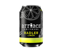 Cerveza con zumo natural de limón ARRIACA RADLER 33 cl.