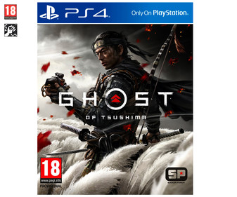 Videojuego Ghost of Tsushima para Playstation 4. Género: acción. PEGI: +18. Videojuego Ghost of Tsushima para Playstation 4. Género: acción. PEGI: +18.