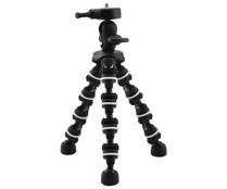 Trípode QILIVE Q9379 fléxible compatible para cámaras de foto o vídeo Trípode QILIVE Q9379 fléxible compatible para cámaras de foto o vídeo