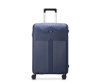 Maleta mediana de color azul 66cm 8 ruedas, Ordener DELSEY. Maleta mediana de color azul 66cm 8 ruedas, Ordener DELSEY.