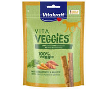 Snacks para perros de batata y zanahoria Vitaveggies VITAKRAFT 80 gr.