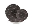 Vajilla completa de porcelana, 18 piezas, VERSA Soft Star.