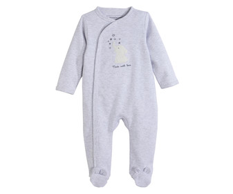 Pijama pelele de terciopelo para bebé IN EXTENSO, talla 80. Pijama pelele de terciopelo para bebé IN EXTENSO, talla 80.