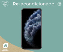 Smartphone 14,73 cm (5,8") iPhone 11 Pro space grey (REACONDICIONADO), Chip A13 Bionic, 256GB, 12+12 Mpx, vídeo en 4K, iOS 15.