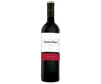 Vino tinto roble con denominación de origen Ribera del Duero CUATRO RAYAS botella de 75 cl.