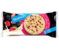 Barritas chocolate blanco con frutos rojos BICENTURY 4 uds. (131,2 g.) Barritas chocolate blanco con frutos rojos BICENTURY 4 uds. (131,2 g.)