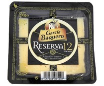 Queso mezcla curado reserva GARCÍA BAQUERO 200 g.