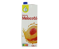 Néctar de melocotón PRODUCTO ECONÓMICO ALCAMPO 1.5 L.