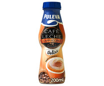 Bebida láctea de café con leche (cappucino cremoso), elaborado sin gltuen PULEVA Deliss 200 ml.