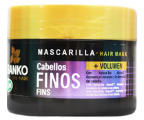 Mascarilla aportadora de volumen para cabellos finos SANKO Pro hair 300 ml.