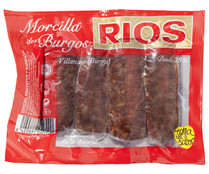 Morcillas de Burgos, sin conservantes, ni gluten, ni lactosa RIOS