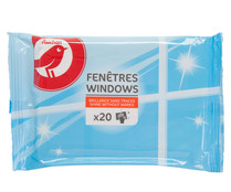 Toallitas limpiacristales PRODUCTO ALCAMPO 20 uds.