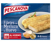 Merluza en filetes al huevo, sin gluten PESCANOVA 4 - 6 uds.