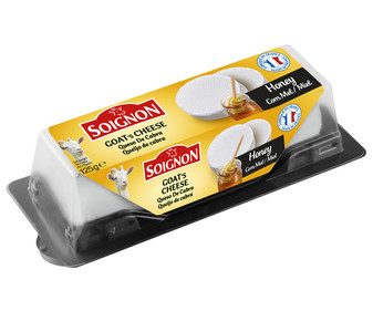 Rulo queso de cabra fresco con miel 125 gramos Rulo queso de cabra fresco con miel 125 gramos