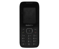 Teléfono móvil SELECLINE, pantalla 1,7", Dual-Sim, linterna, radio FM.