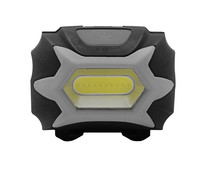 Linterna led frontal con cinta ajustable a cabeza, 150 lumens, SEVENON.