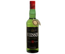Licor de whisky sin alcohol WHISSIN botella de 70 cl.