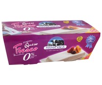Queso fresco desnatado MAMA VACA tarrina de 900 g.