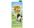 Leche semidesnatada de vaca TIERRA DE SABOR 1 l.