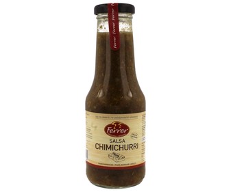 Salsa chimichurri frasco de 275 mililitros Salsa chimichurri frasco de 275 mililitros