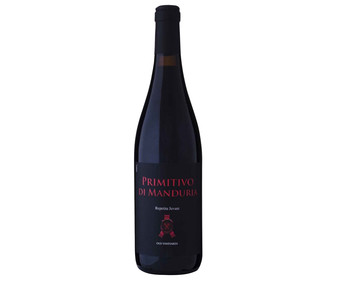 Vino tinto elaborado en Italia y con DOC Primitivo PRIMITIVO DI MANDURIA botella de 75 cl. Vino tinto elaborado en Italia y con DOC Primitivo PRIMITIVO DI MANDURIA botella de 75 cl.