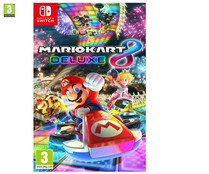 Videojuego Mario Kart 8 Deluxe para Nintendo Switch. Género: carreas. PEGI: +3.