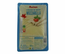 Queso  Mozzarella en lonchas PRODUCTO ALCAMPO 200 g.