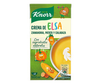 Crema de Elsa (zanahoria, patata y calabaza) KNORR 500 ml.