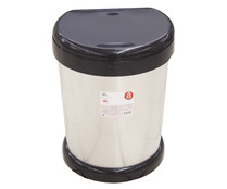 Cubo de basura Push Half metal ACTUEL 30 l.